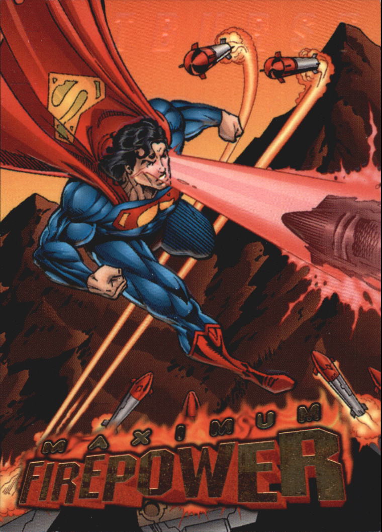 DC Outburst Firepower (1996 Skybox) ""Insert and Promo"" Karten - Bild 8 von 31