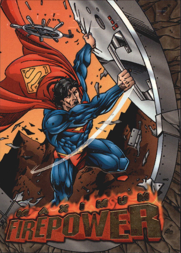 DC Outburst Firepower (1996 Skybox) ""Insert and Promo"" Karten - Bild 12 von 31