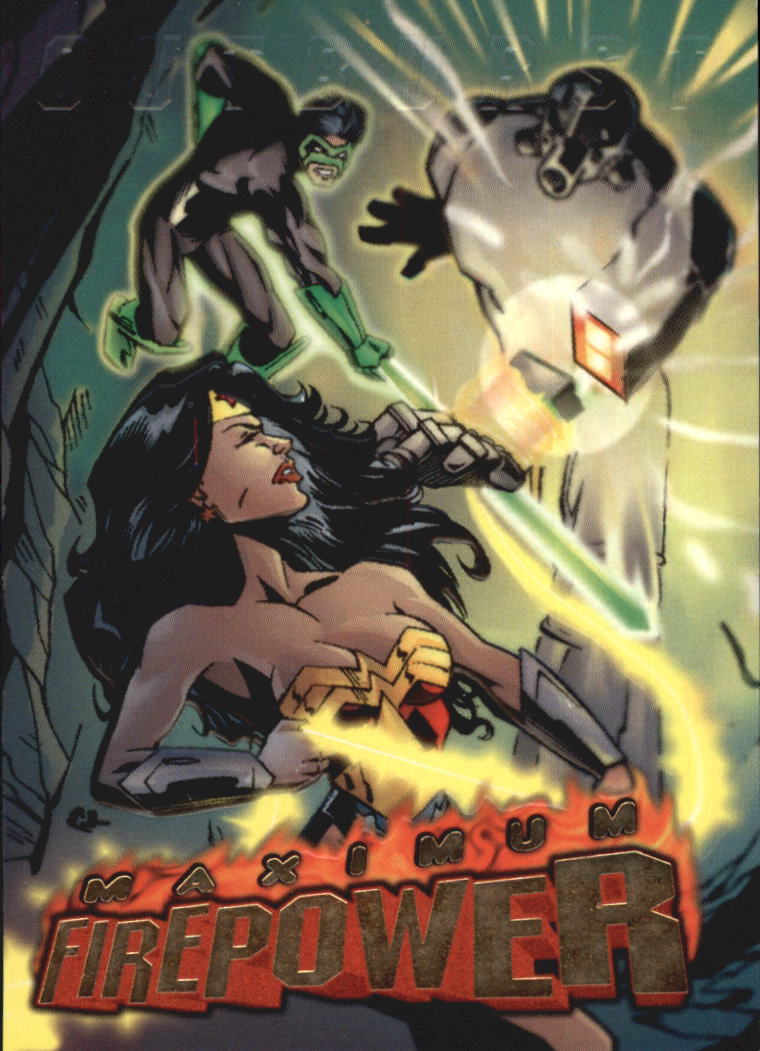 DC Outburst Firepower (1996 Skybox) ""Insert and Promo"" Karten - Bild 14 von 31