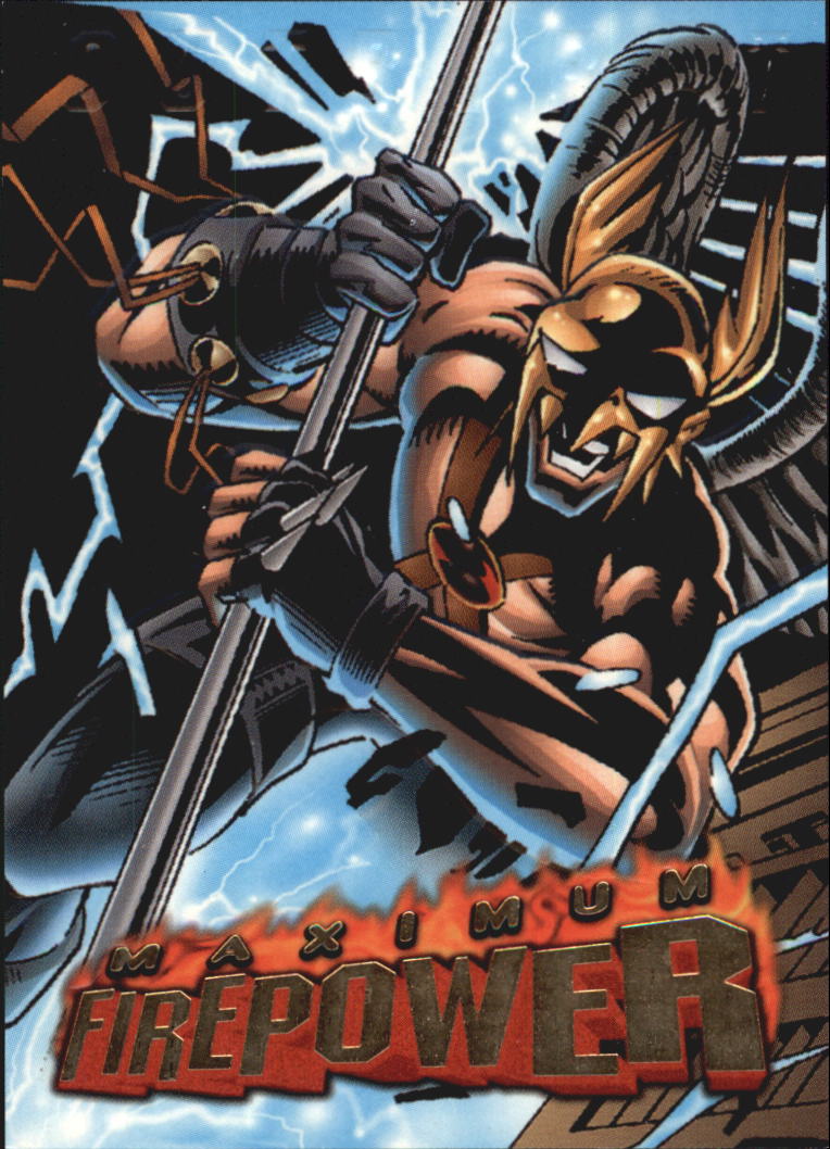 DC Outburst Firepower (1996 Skybox) ""Insert and Promo"" Karten - Bild 18 von 31