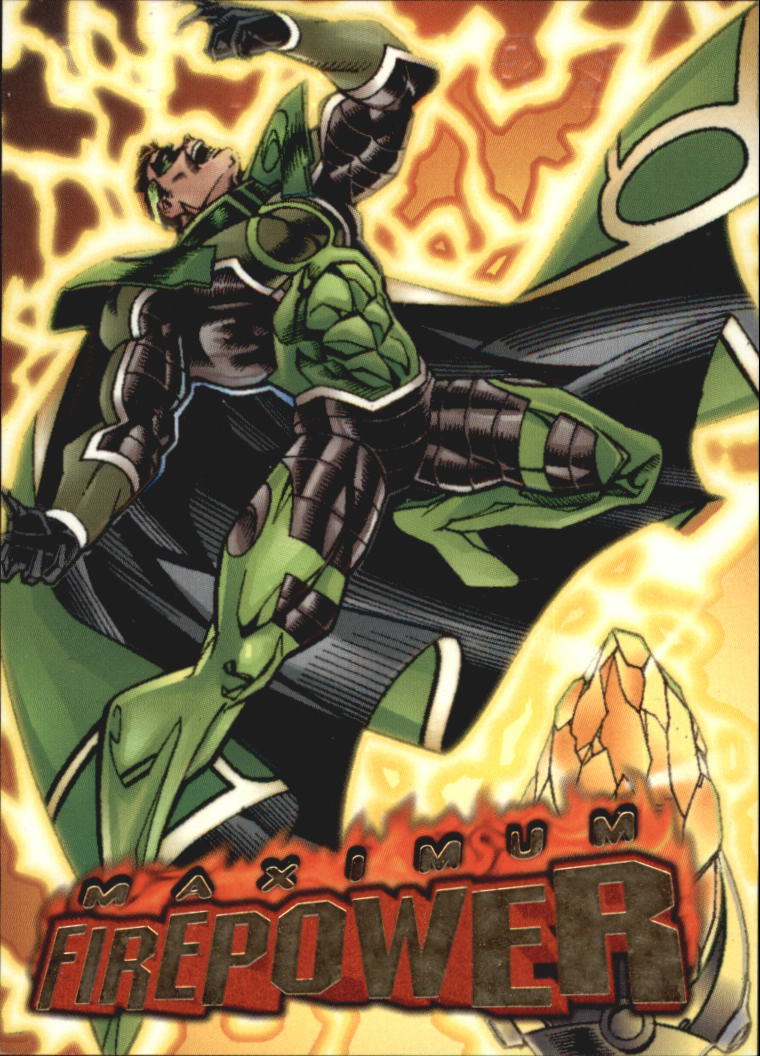 DC Outburst Firepower (1996 Skybox) ""Insert and Promo"" Karten - Bild 22 von 31