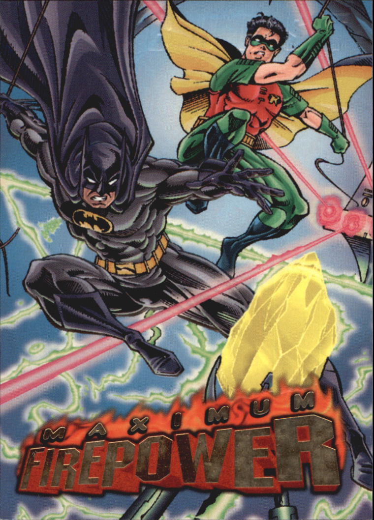 DC Outburst Firepower (1996 Skybox) ""Insert and Promo"" Karten - Bild 24 von 31