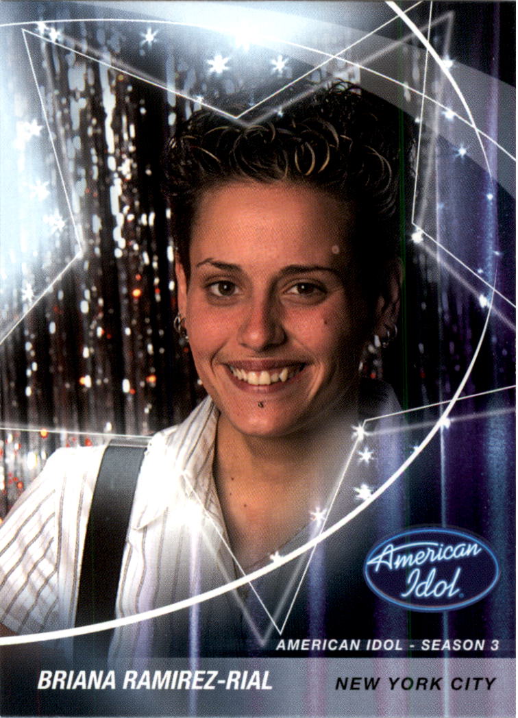 04 American Idol Season Three 24 Briana Ramirez Rial Nm Mt