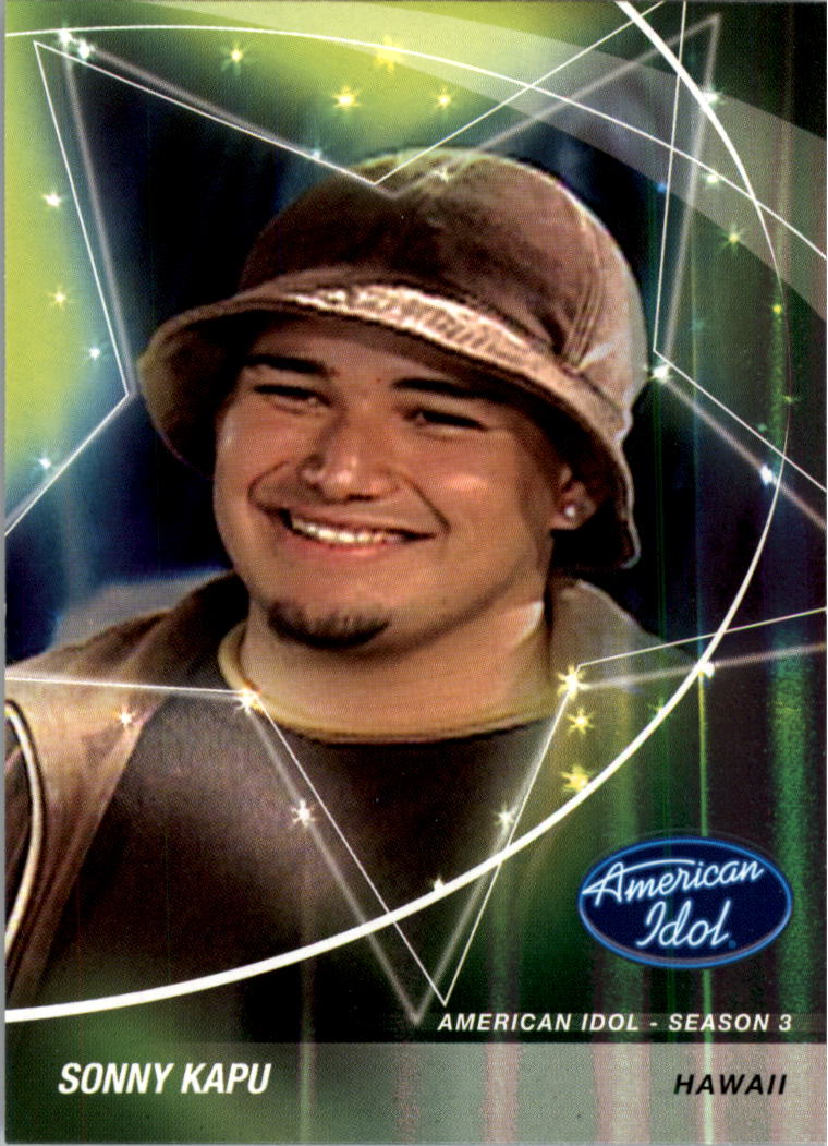 04 American Idol Season Three 34 Sonny Kapu Nm Mt