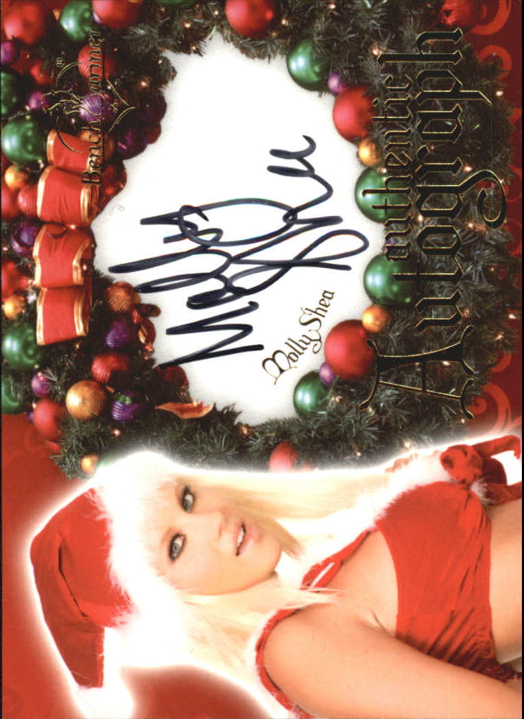 2006 Bench Warmer Holiday Autographs #7 Molly Shea