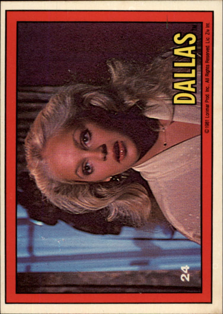 1981 Donruss Dallas #24 Lucy