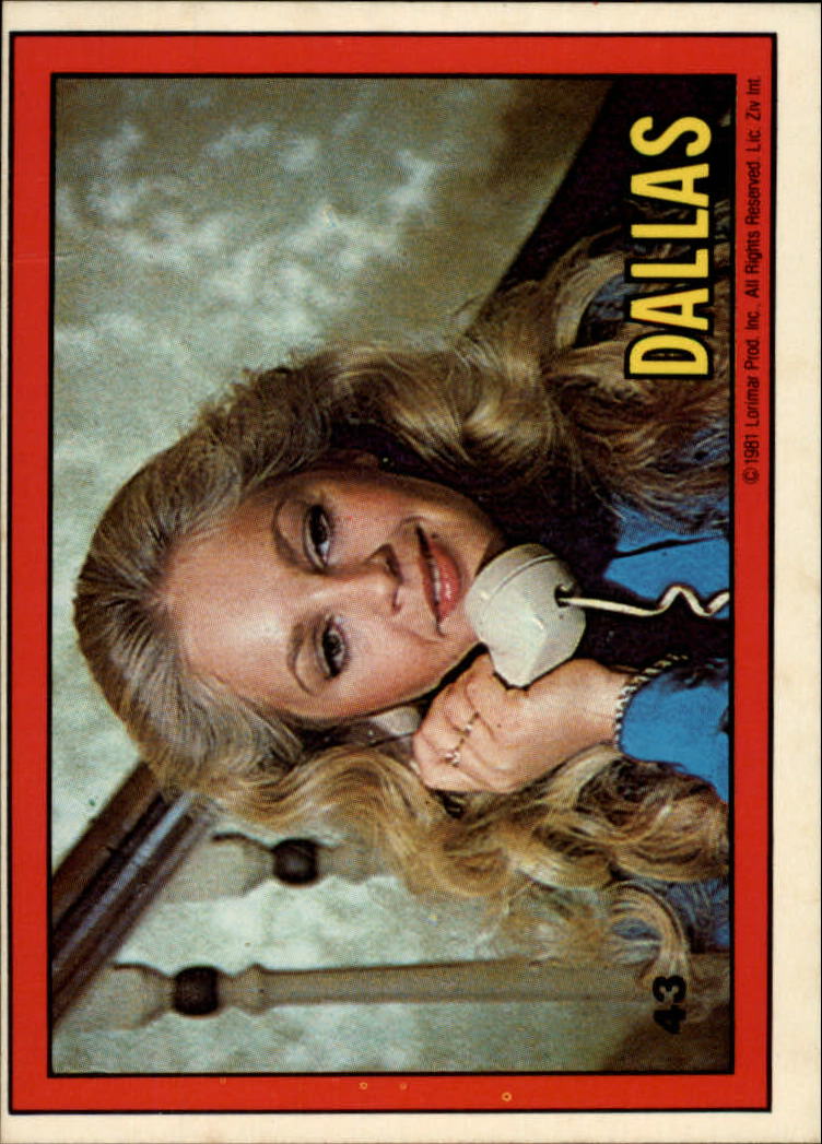 1981 Donruss Dallas #43 Lucy