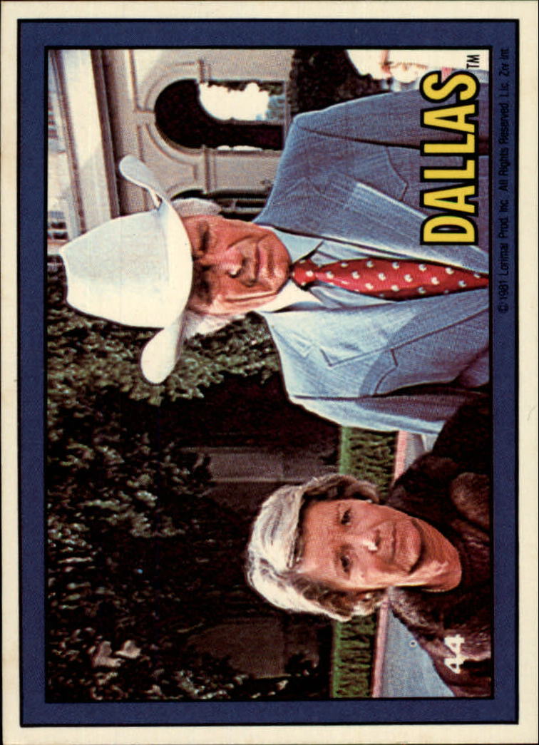1981 Donruss Dallas #44 Miss Ellie/Clayton