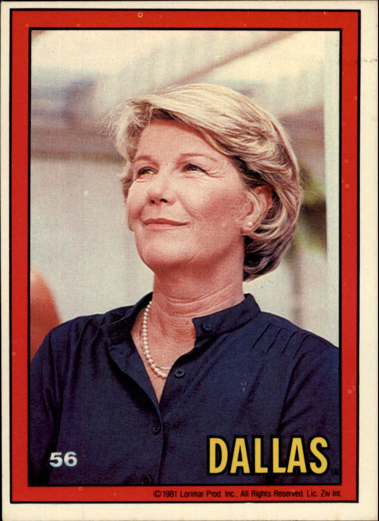 1981 Donruss Dallas #56 Ellie