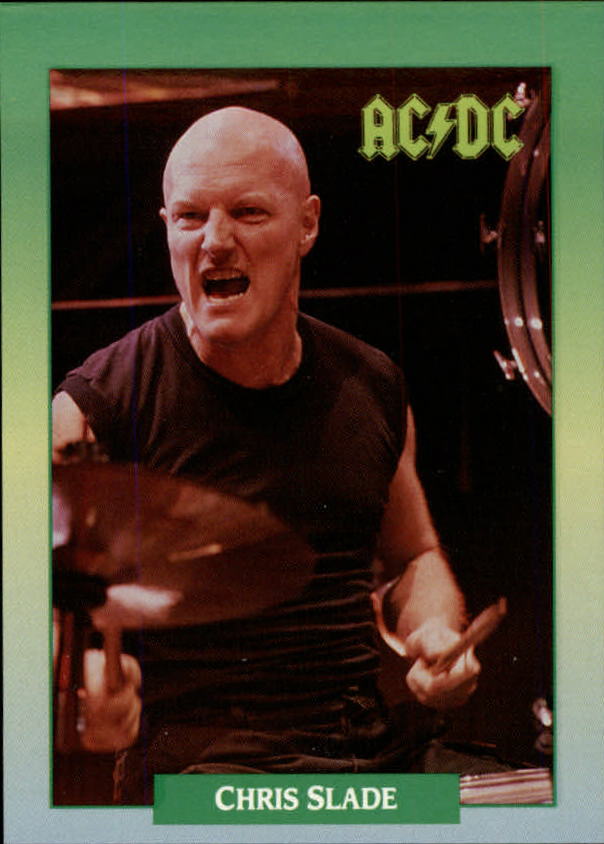 1991 Brockum Rock Cards #37 Chris Slade