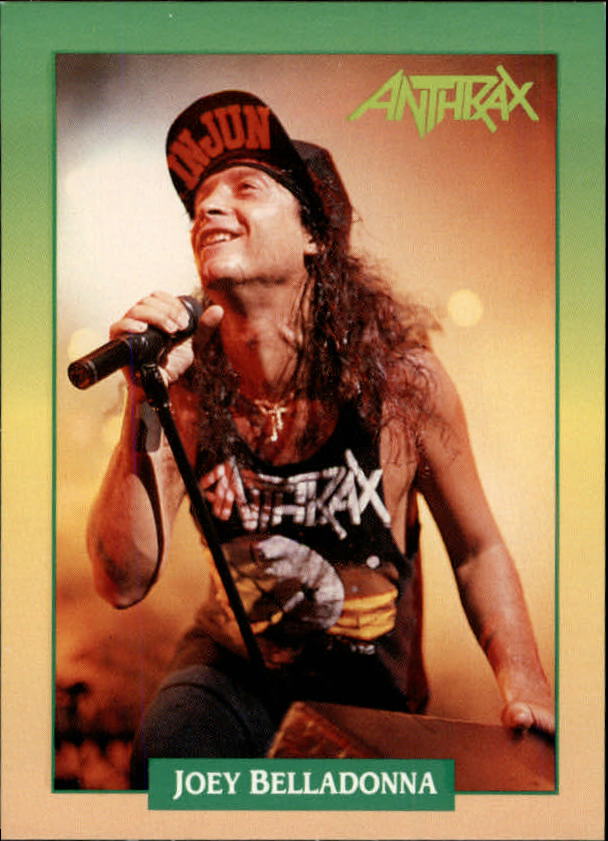 1991 Brockum Rock Cards #49 Joey Belladonna