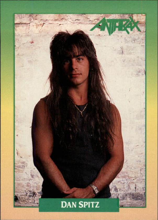 1991 Brockum Rock Cards #50 Dan Spitz