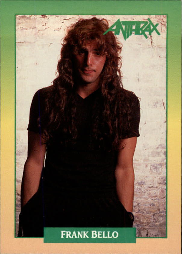 1991 Brockum Rock Cards #57 Frank Bello