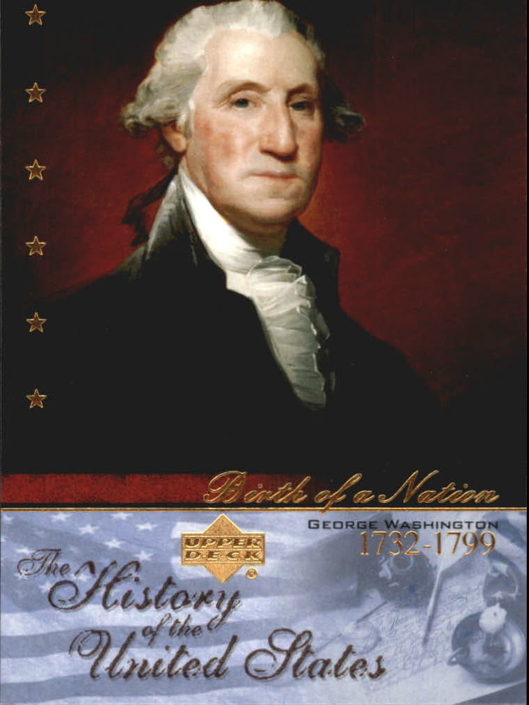 2004 Upper Deck History of the United States #BN7 George Washington
