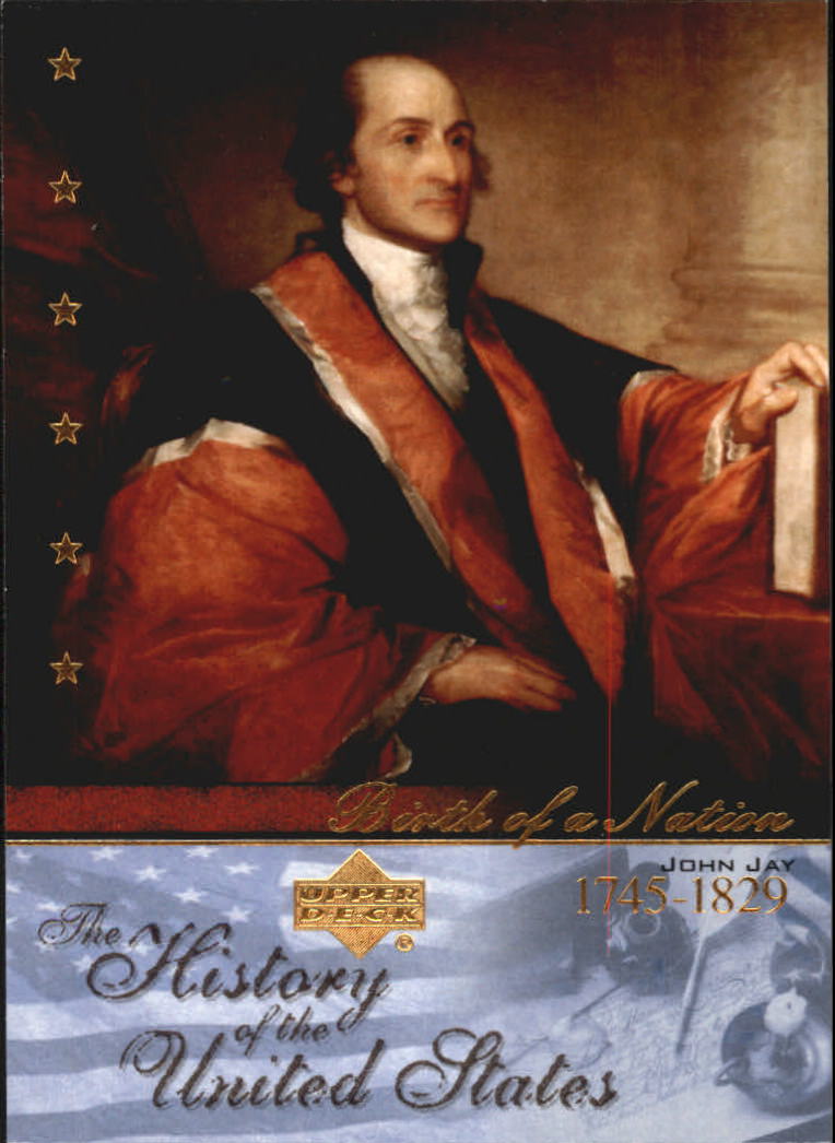 2004 Upper Deck History of the United States #BN14 John Jay