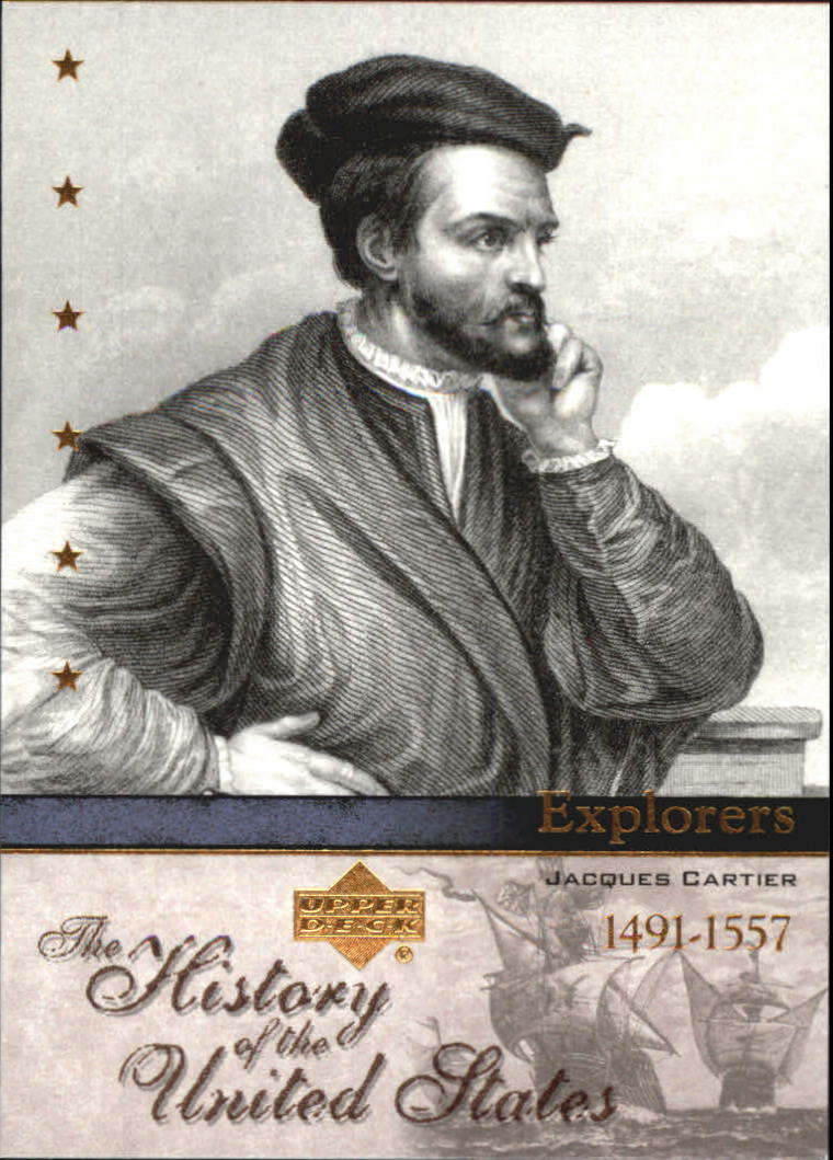 2004 Upper Deck History of the United States #EX8 Jacques Cartier