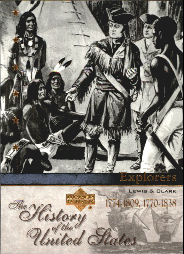 2004 Upper Deck History of the United States #EX34 Lewis & Clark - NM-MT
