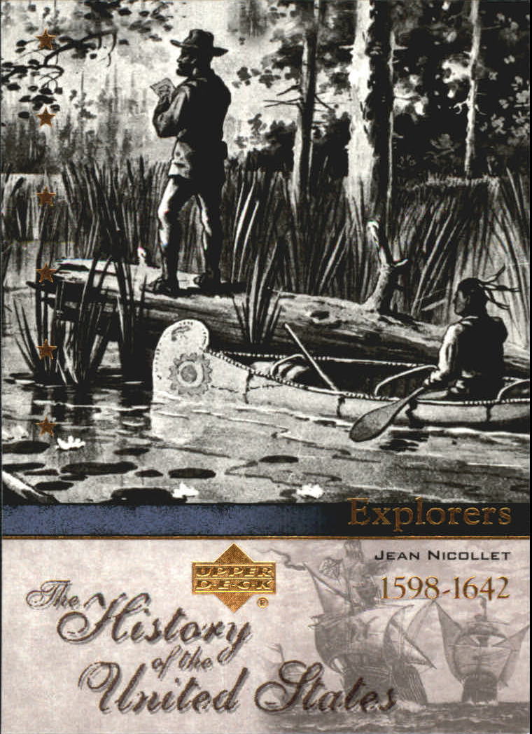 2004 Upper Deck History of the United States #EX39 Jean Nicollet