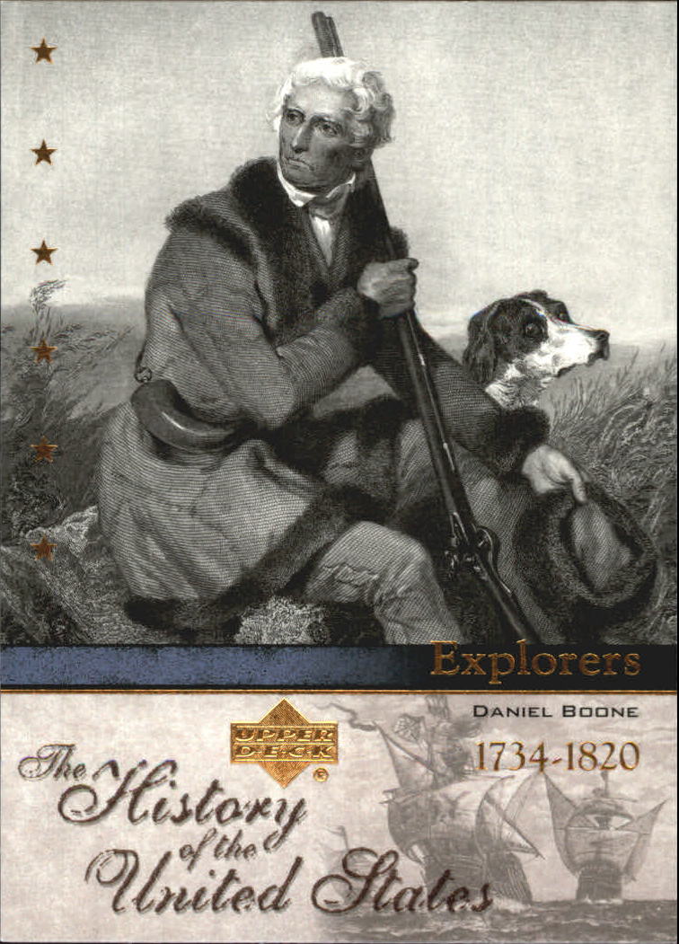 2004 Upper Deck History of the United States #EX41 Daniel Boone