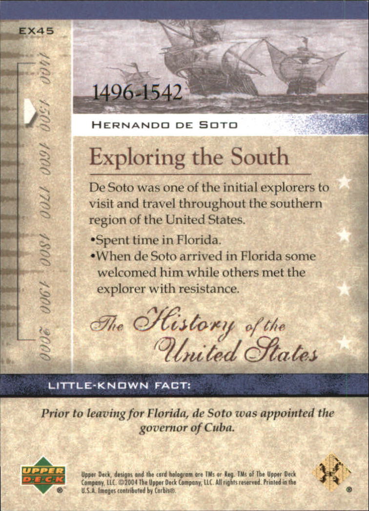 2004 Upper Deck History of the United States (Pick Card From List) C153 12-24 - Picture 9 of 37