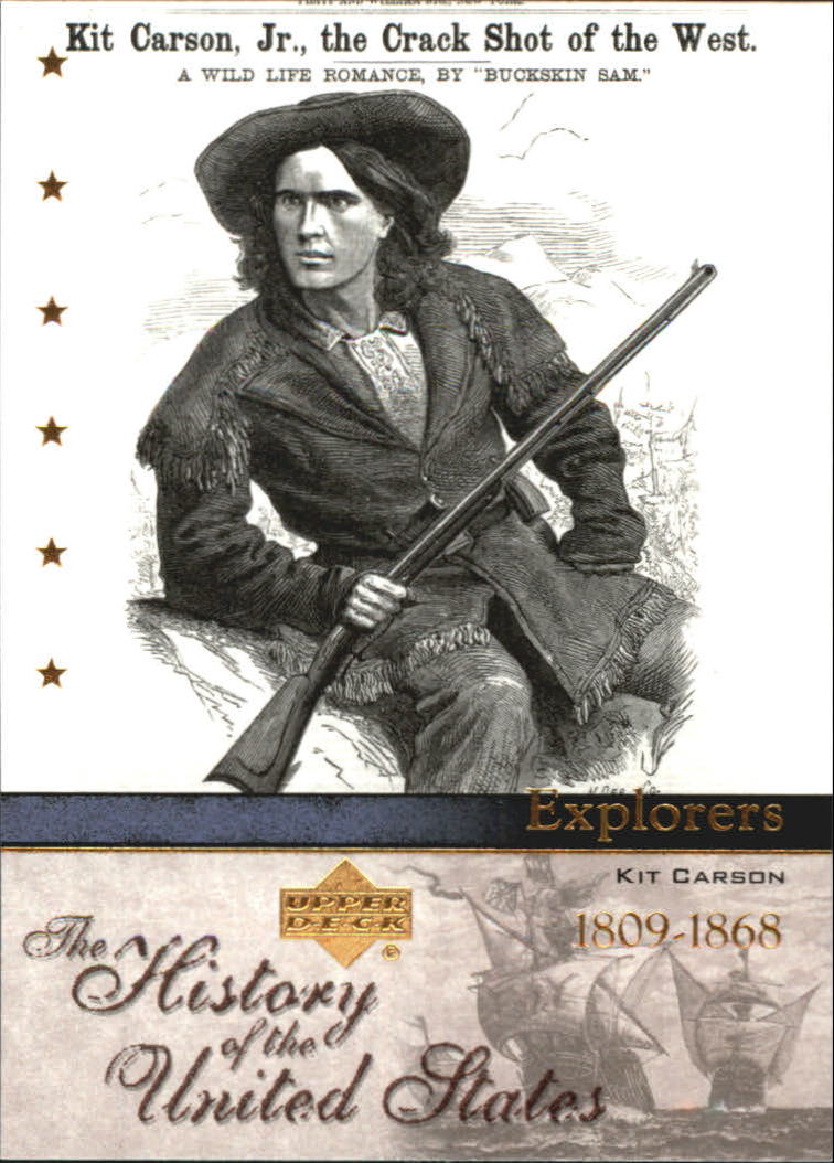 2004 Upper Deck History of the United States #EX46 Kit Carson