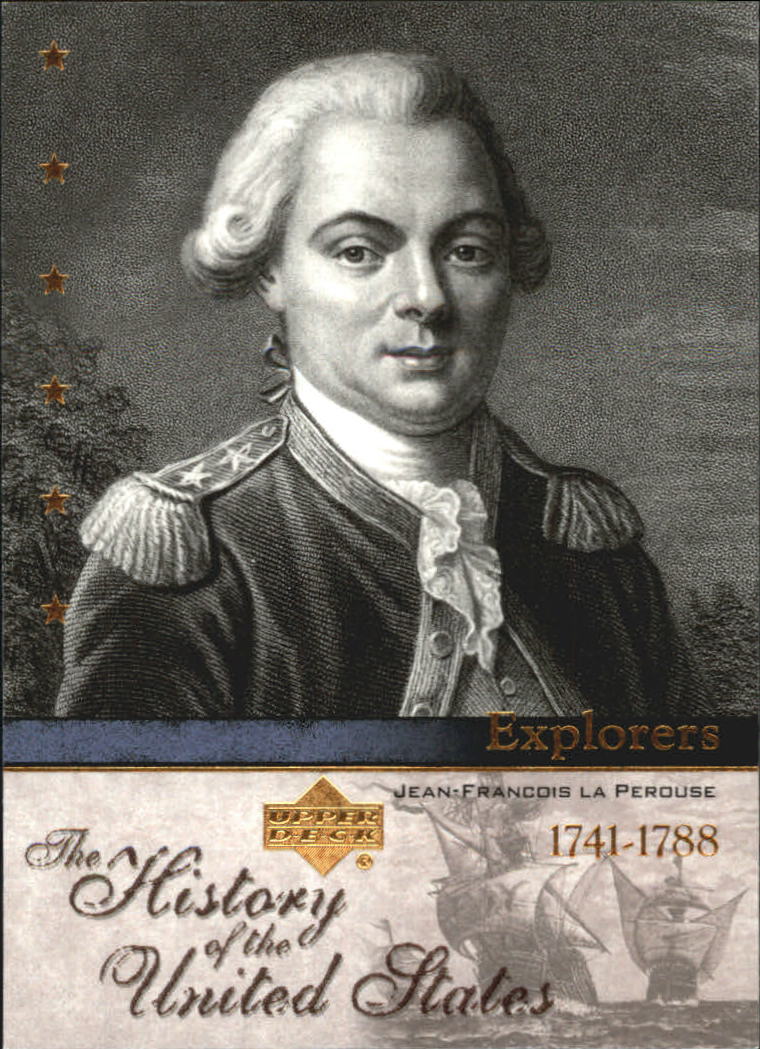 2004 Upper Deck History of the United States #EX49 Jean-Francois la Perouse