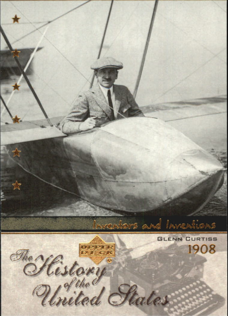 2004 Upper Deck History of the United States #II11 Glenn Curtiss