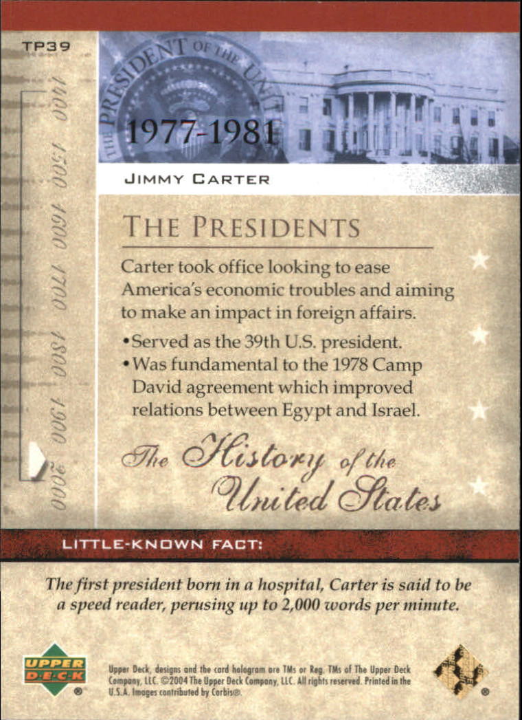 2004 Upper Deck History of the United States (Pick Card From List) C153 12-24 - Picture 29 of 37