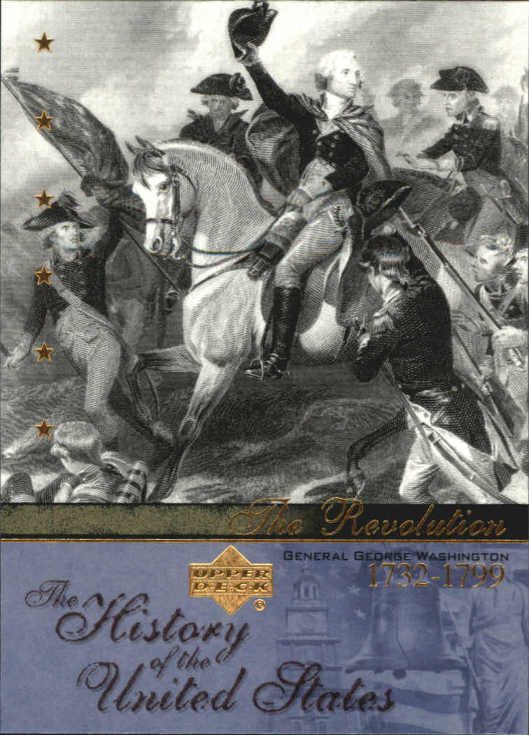 2004 Upper Deck History of the United States #TR9 General George ...