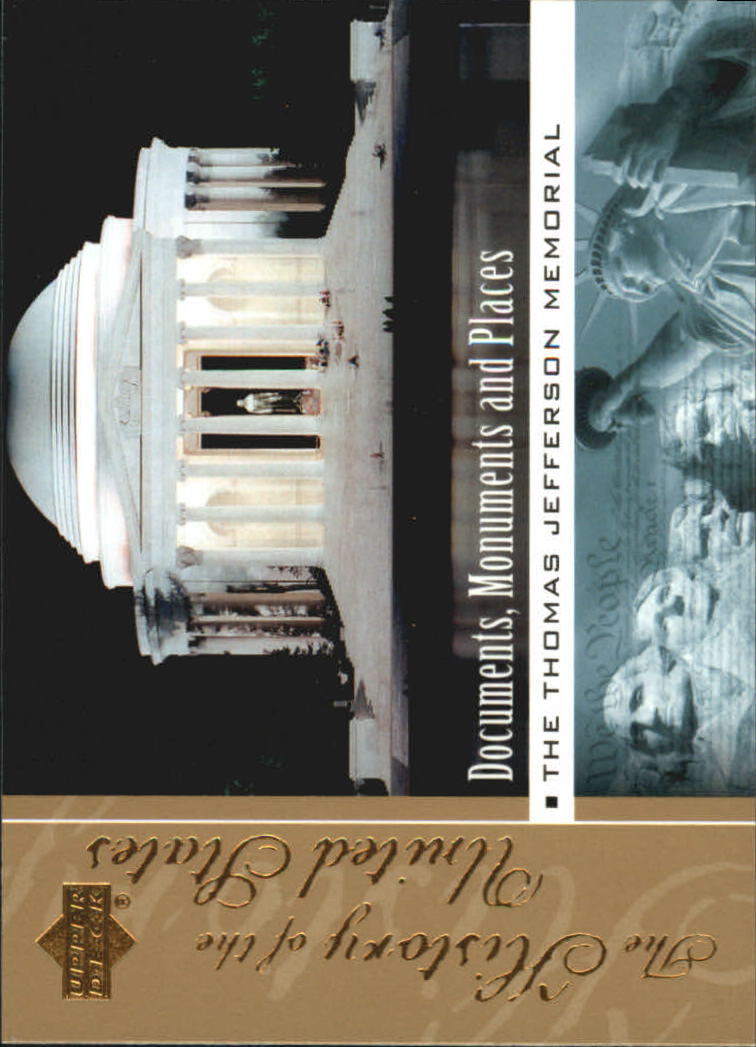2004 Upper Deck History of the United States Documents Monuments and ...