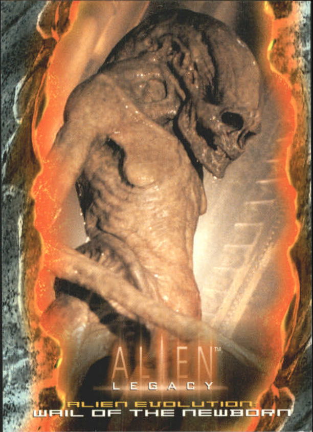 1998 Inkworks Alien Legacy #80 Wail of the Newborn