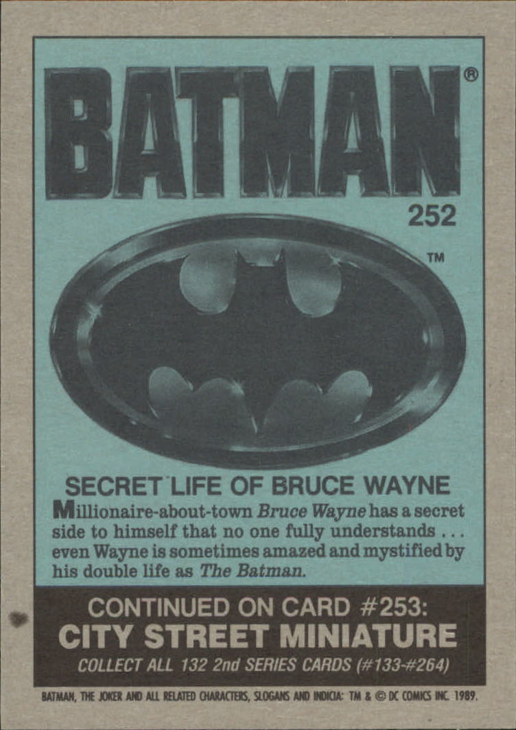 1989 Batman Movie Trading Card Pick eBay