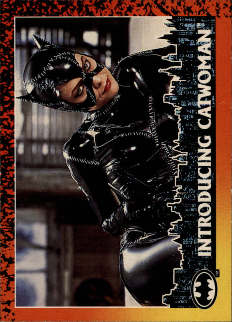 1992 O-Pee-Chee Batman Returns #4 Introducing Catwoman