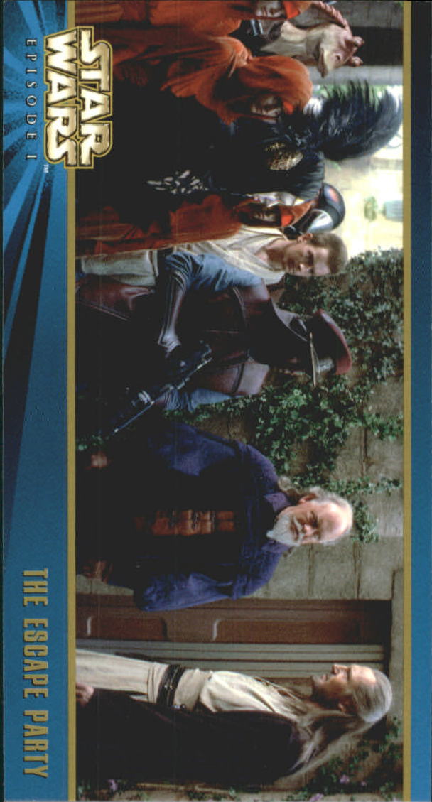 1999 Topps Widevision Star Wars Episode I Series Two #32 The Escape Party