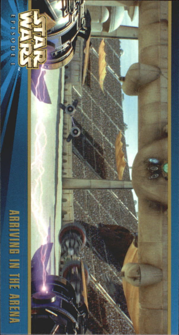 1999 Topps Widevision Star Wars Episode I Series Two #42 Arriving in the Arena