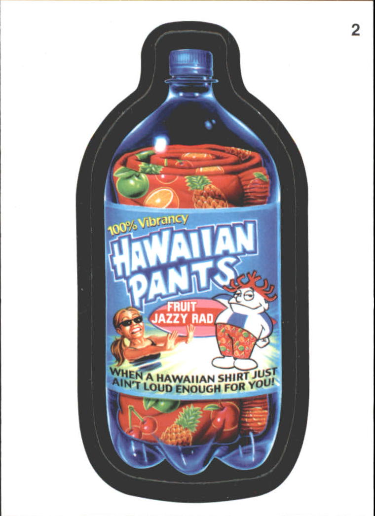 2011 Topps Wacky Packages Series 8 #2 Hawaiian Pants