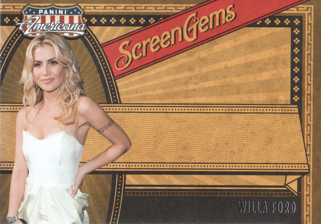 2011 Panini Americana Screen Gems #11 Willa Ford