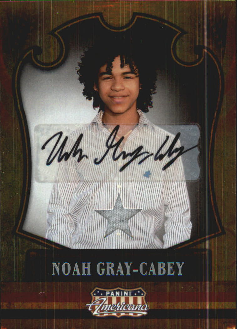 2011 Panini Americana Private Stars Signature Materials #66 Noah Gray-Cabey/249