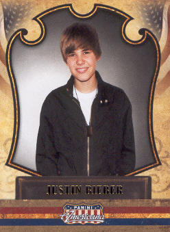 2011 Panini Americana Retail #5 Justin Bieber