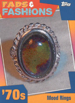 2011 Topps American Pie Fads and Fashions #FF13 Mood Rings