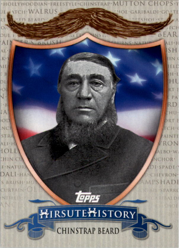 2011 (Trading Card) American Pie Hirsute History #HH4 Chinstrap Beard