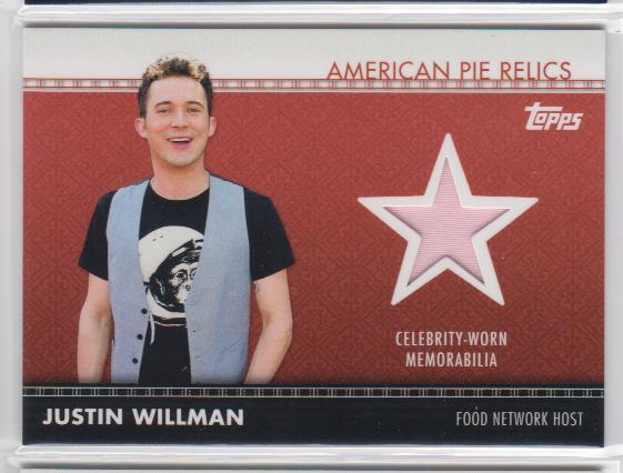 2011 Topps American Pie Relics #APR17 Justin Willman