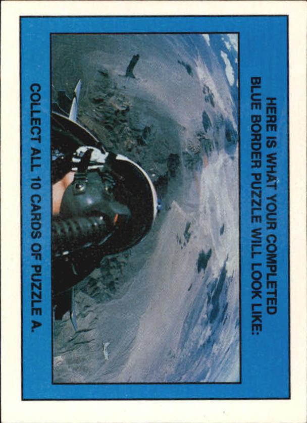 1991 Topps Desert Storm Stickers #1 American Flag back image