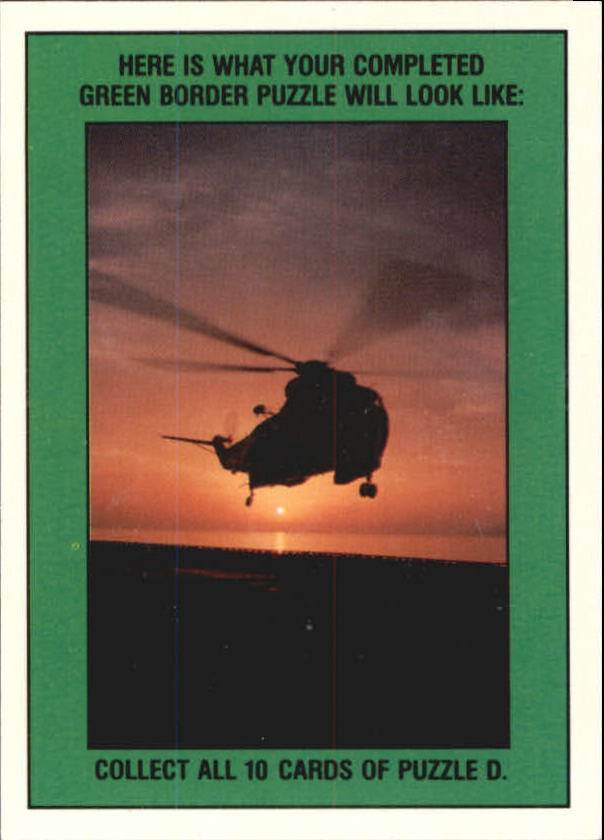 Desert Storm (1991 Topps) "Stickers" Insert Cards #1 to #44 - Picture 62 of 62
