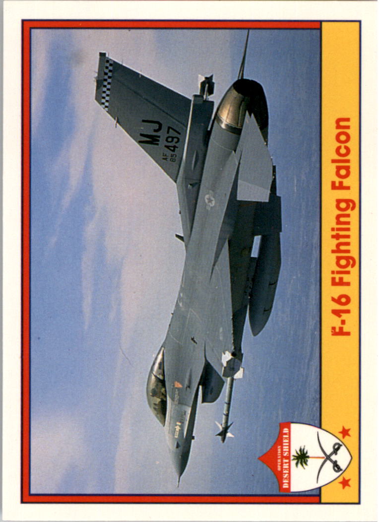 1991 Pacific Operation Desert Shield #97 F-16 Fighting Falcon
