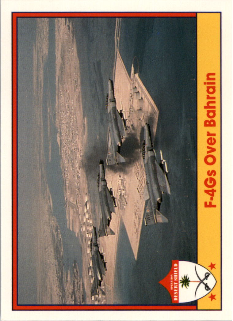 1991 Pacific Operation Desert Shield #107 F-4Gs Over Bahrain