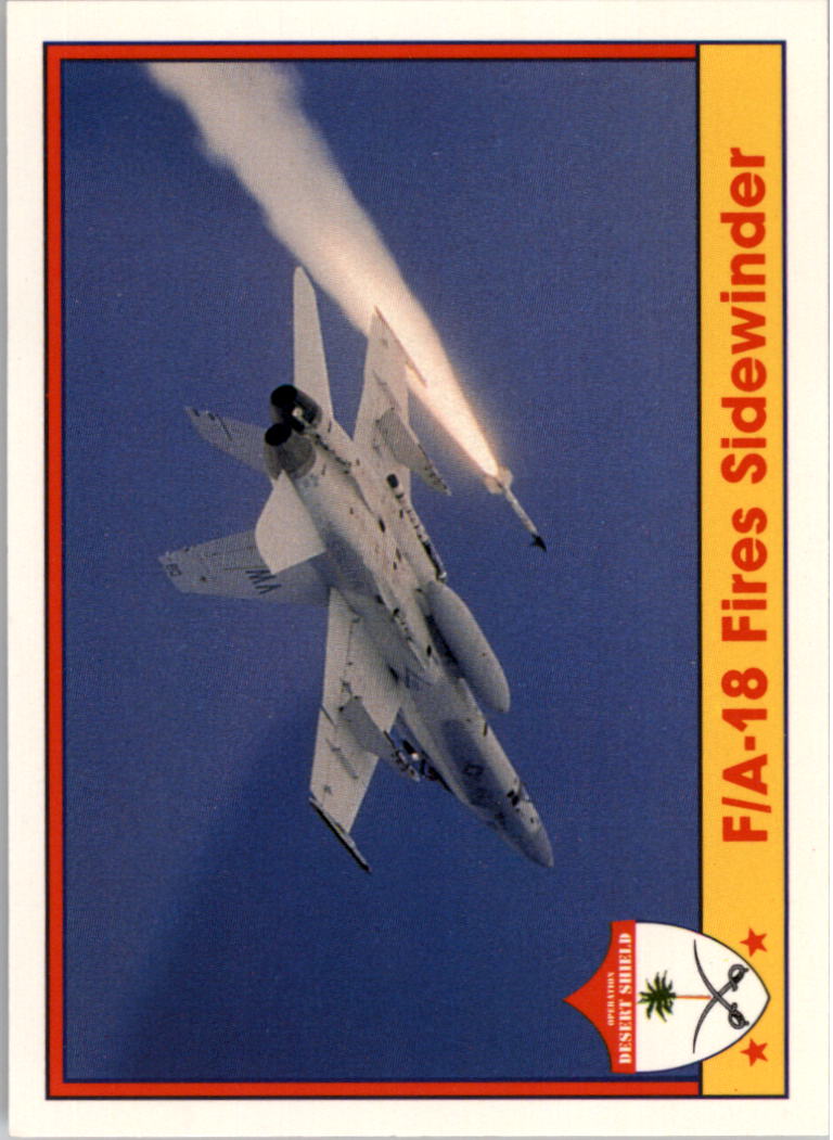1991 Pacific Operation Desert Shield #108 F/A-18 Fires Sidwinder