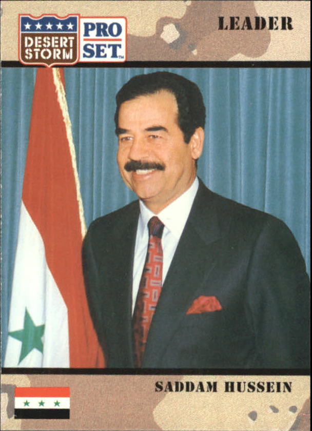 1991 Pro Set Desert Storm #68 Tariq Aziz/Deputy Prime Minister, Foreign Minister of Iraq