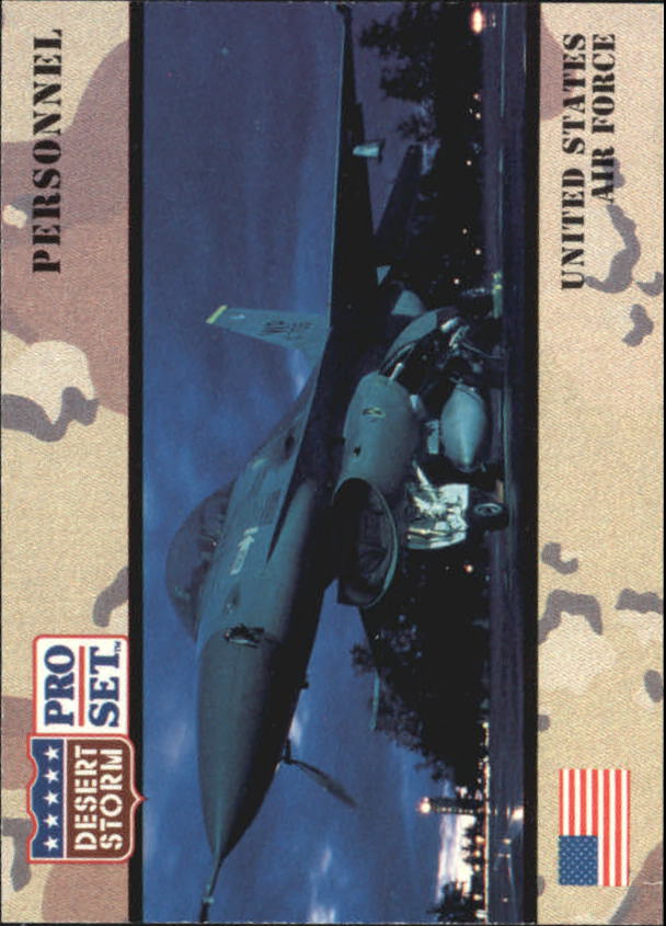 1991 Pro Set Desert Storm #118 United States Air Force