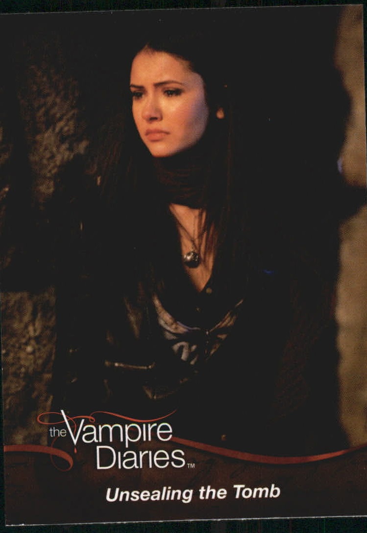2011 Cryptozoic The Vampire Diaries Season One #43 Unsealing the Tomb